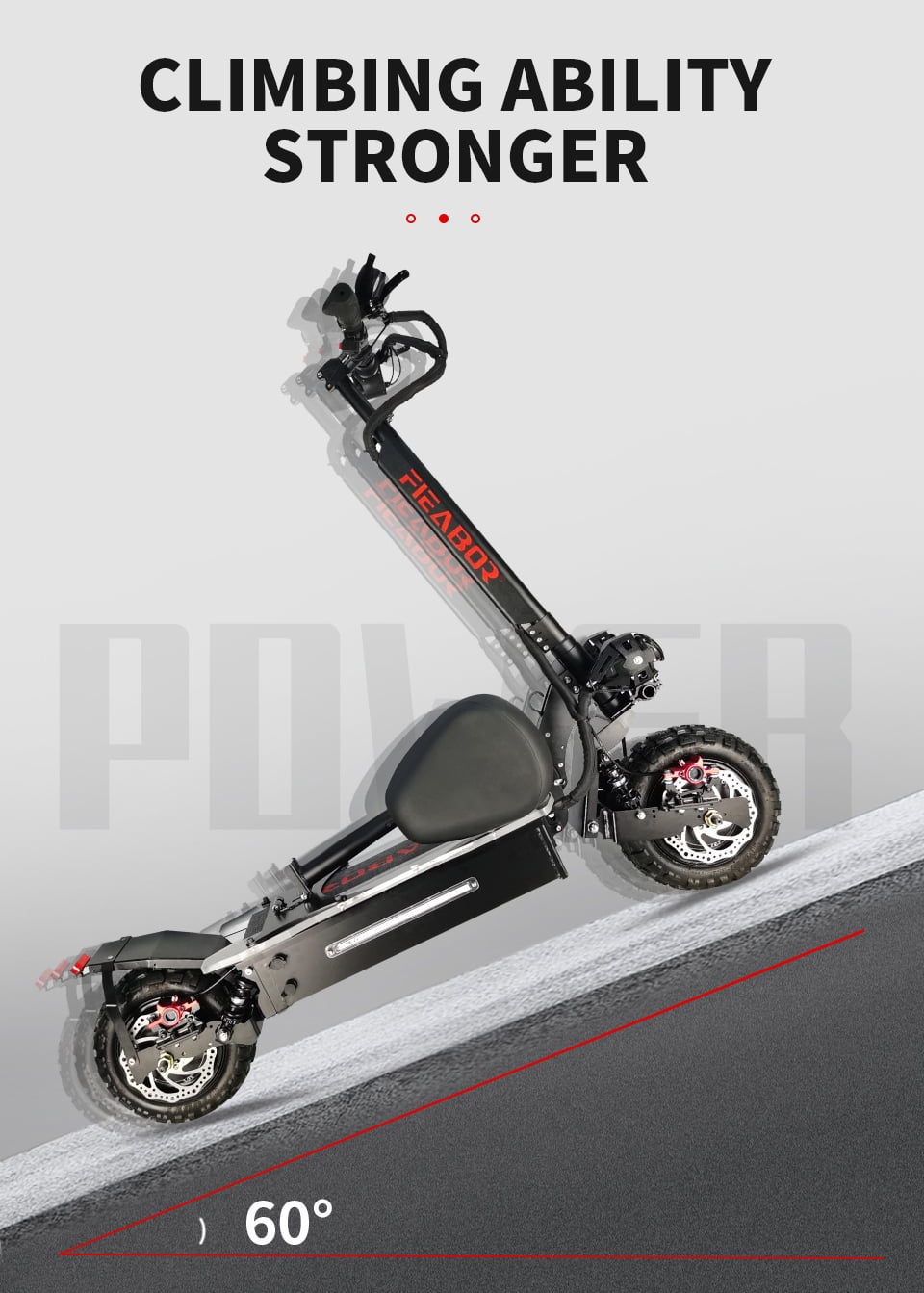 LISUEYNE Electric Scooter for Adults, Dual Drive 5600W Electric Scooter with Seat, Up to 50 MPH & 50 Miles,60V/27AH Battery, 11" Off-Road Vacuum Tire, Dual Braking System & Dual Chargers