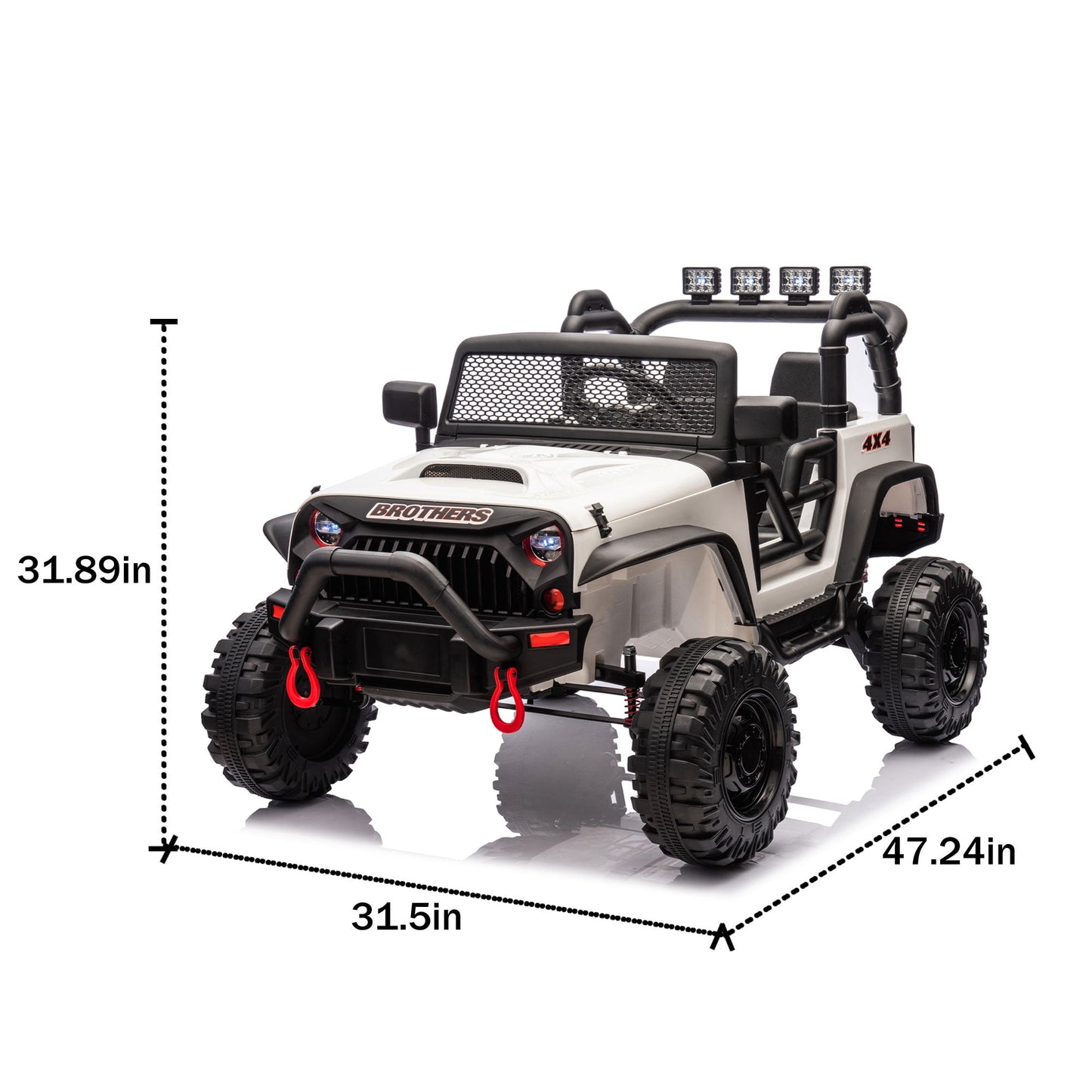 Track Seven 24V 400W Kids Electric Ride-On Car with Parental Control, Bluetooth, MP3, USB, LED Lights, 4-Wheel Suspension, Ages 3+, Pink