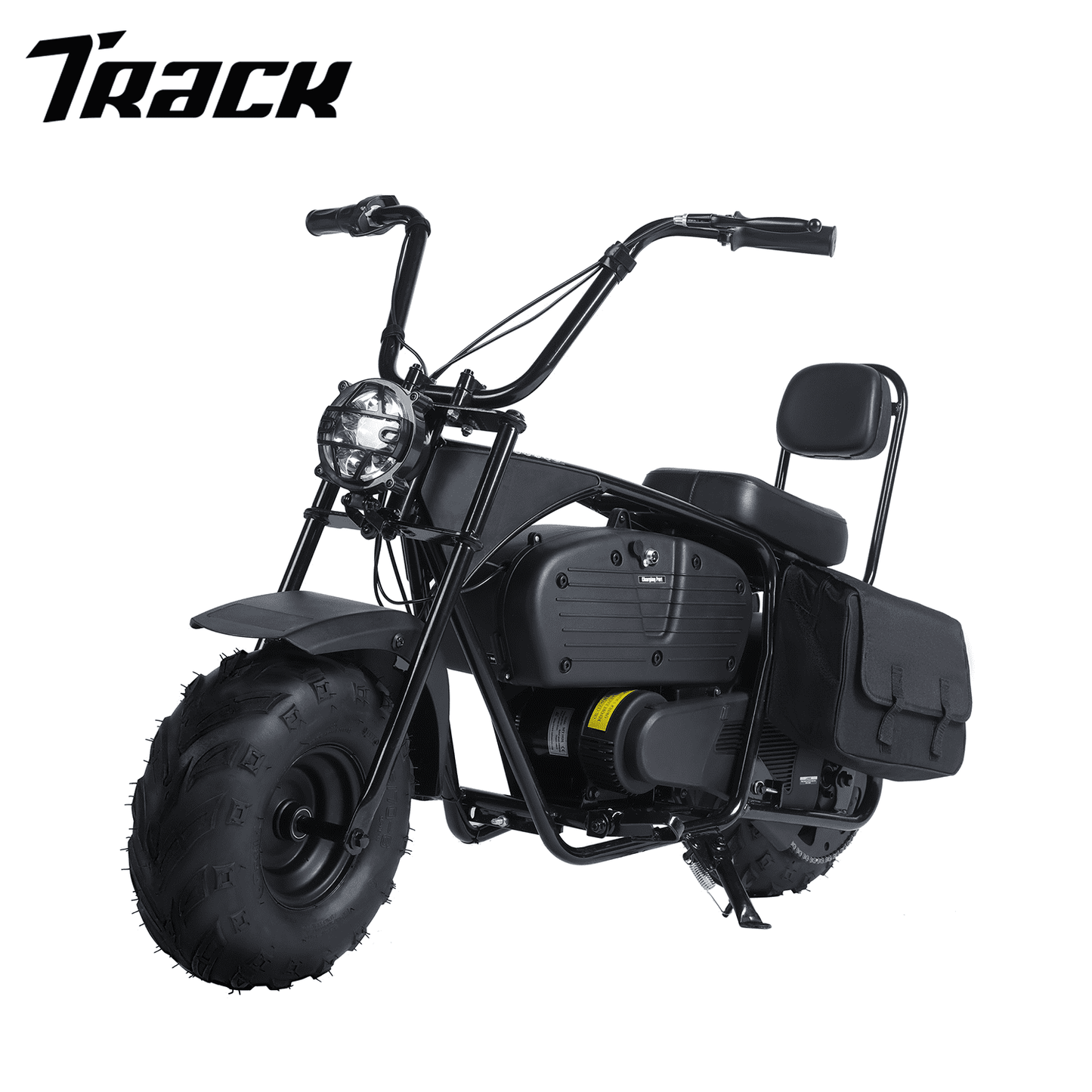 Track Seven 36V Powered Motorcycle for Kids, 1000W Electric Kids Dirt Bike,Max Speed to 22 MPH, Electric Mini Bike with Large Storage, Headlights, Up to 185lbs, Age 8+