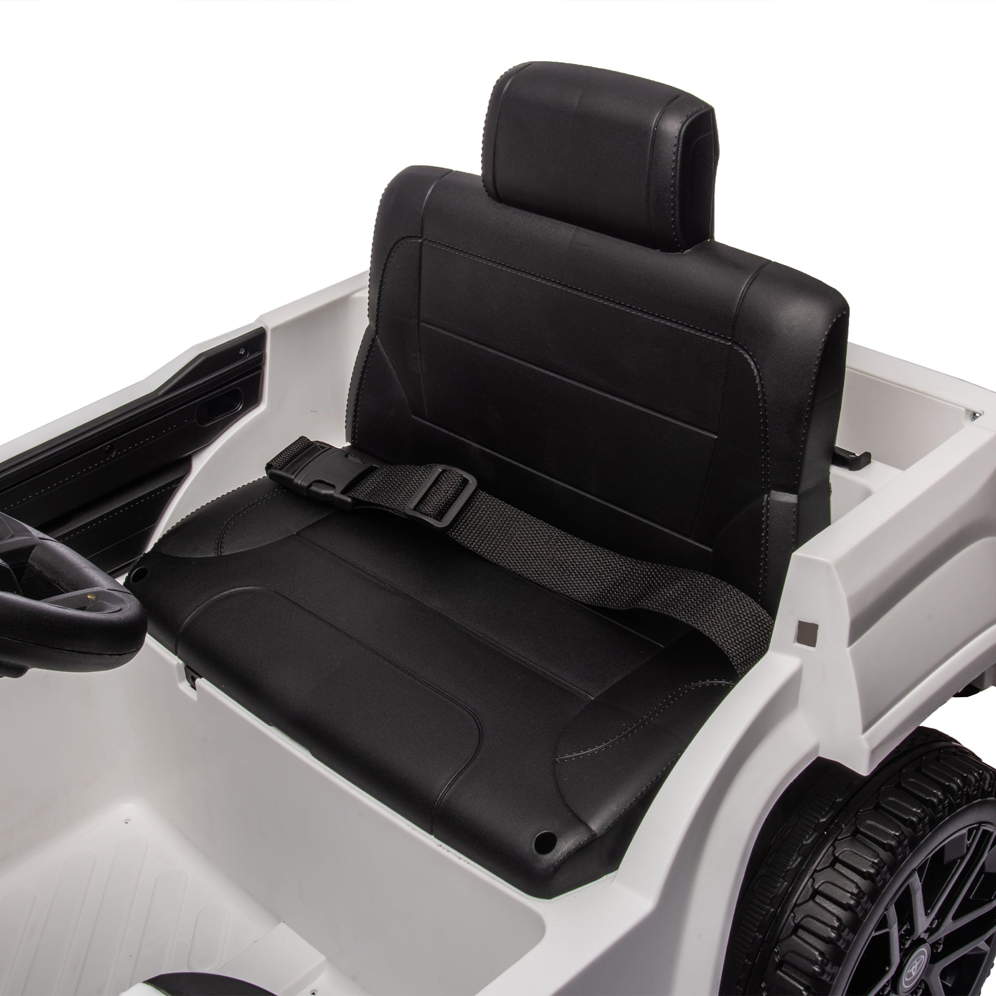 SUSIELADY 12V Licensed Toyota Tundra Pickup Electric Car, Kids Ride on Car, 3 speed adjustable, with Remote Control, Music, LED Lights, Power Display