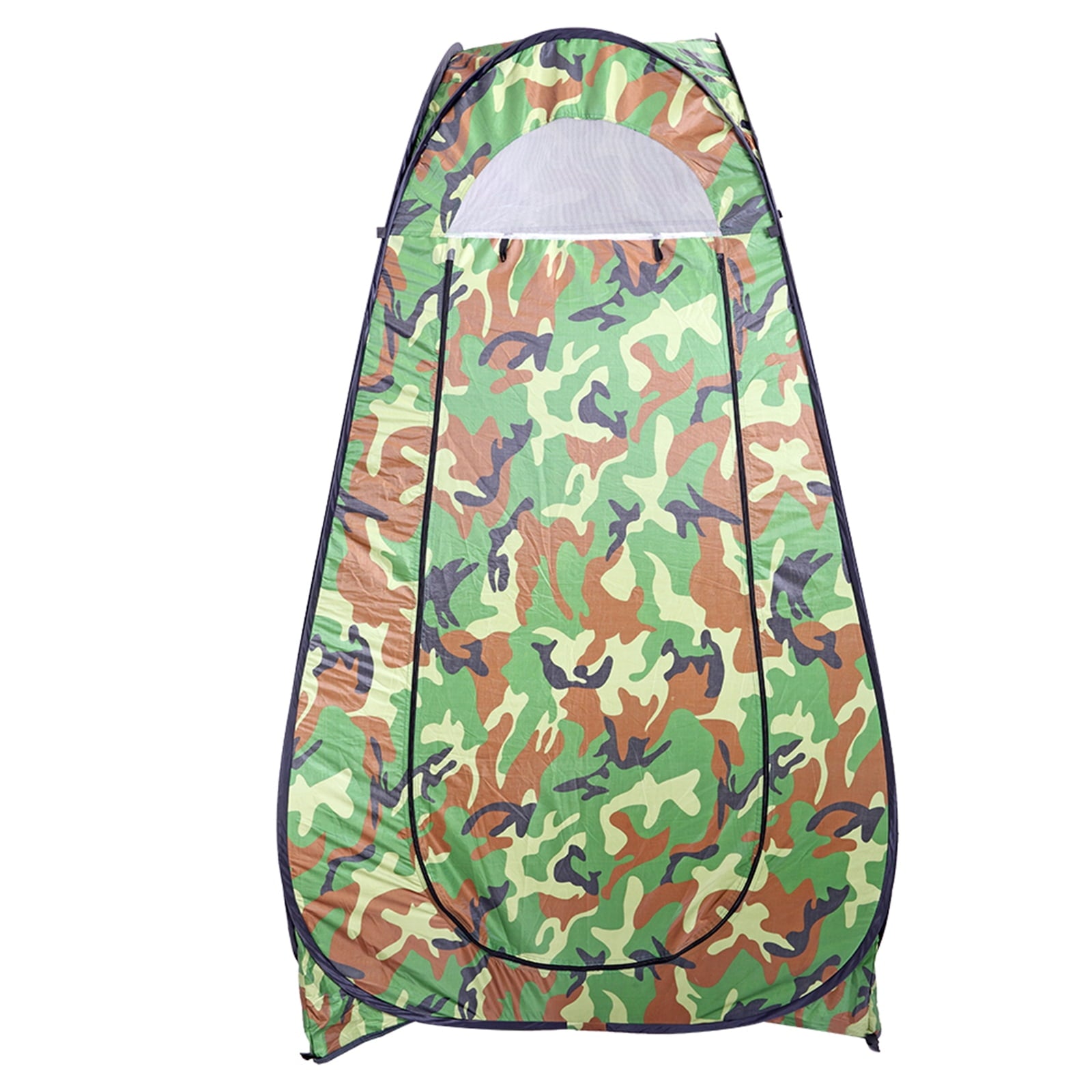 COOKCOK Dressing Tent, Camping Shelter, Pop Up Toilet Shower Tent, Changing Room, 1-2 Person Portable, 47.2"L x 47.2"W x 74.8"H, Camouflage