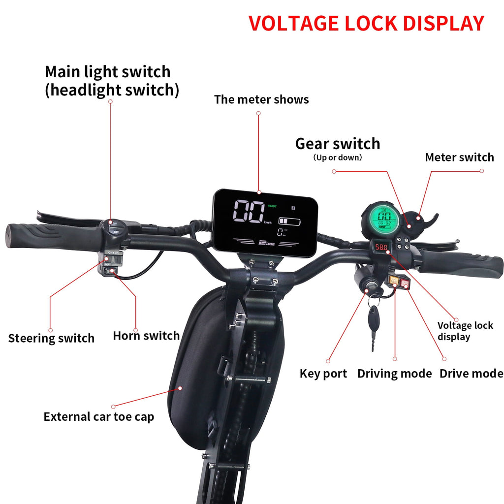 LISUEYNE Electric Scooter for Adults, Dual Drive 7000W Motor Up to 50 MPH and 50 Miles Range 13" Off Road Adult Electric Scooter, Foldable Commuter Scooter Double Brake