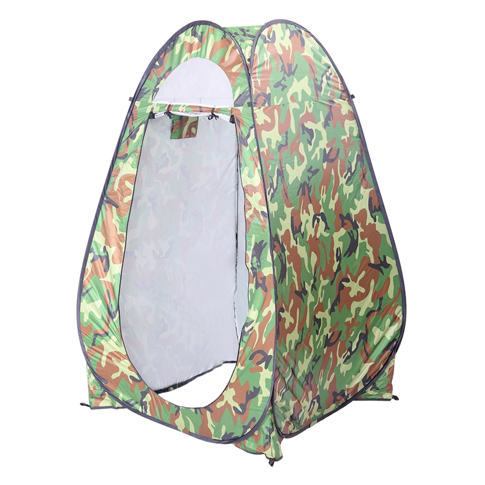 COOKCOK Dressing Tent, Camping Shelter, Pop Up Toilet Shower Tent, Changing Room, 1-2 Person Portable, 47.2"L x 47.2"W x 74.8"H, Camouflage