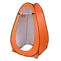 COOKCOK Dressing Tent, Camping Shelter, Pop Up Toilet Shower Tent, Changing Room, 1-2 Person Portable, 47.2"L x 47.2"W x 74.8"H, Blue