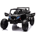 LISUEYNE 12V Kids Ride on UTV, Off-Road Truck, Electric Car for Boys Girls Age 3+, Kids Ride on Car with Remote Control, Music Player, Lights, Black