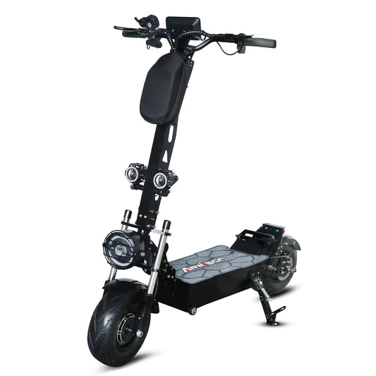 LISUEYNE Electric Scooter for Adults, Dual Drive 7000W Motor Up to 50 MPH and 50 Miles Range 13" Off Road Adult Electric Scooter, Foldable Commuter Scooter Double Brake