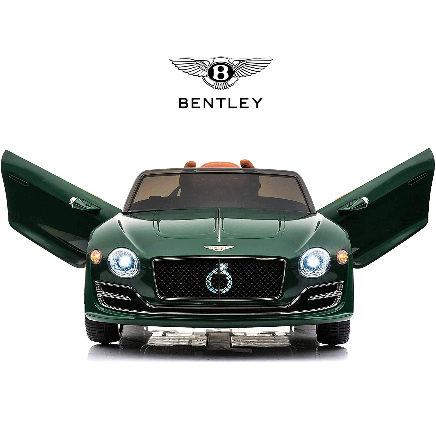LISUEYNE Official Licensed Bentley Ride on Car, 12V Electric Car for Boys Girls Age 3+, Ride on Car w/Remote Control, Music, Black