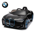 SUSIELADY 12V Kids Ride on car, Licensed BMW I4, with Parent Remote Control, 3 Speed Adjustable, Power Display, USB, MP3, Bluetooth, LED Light