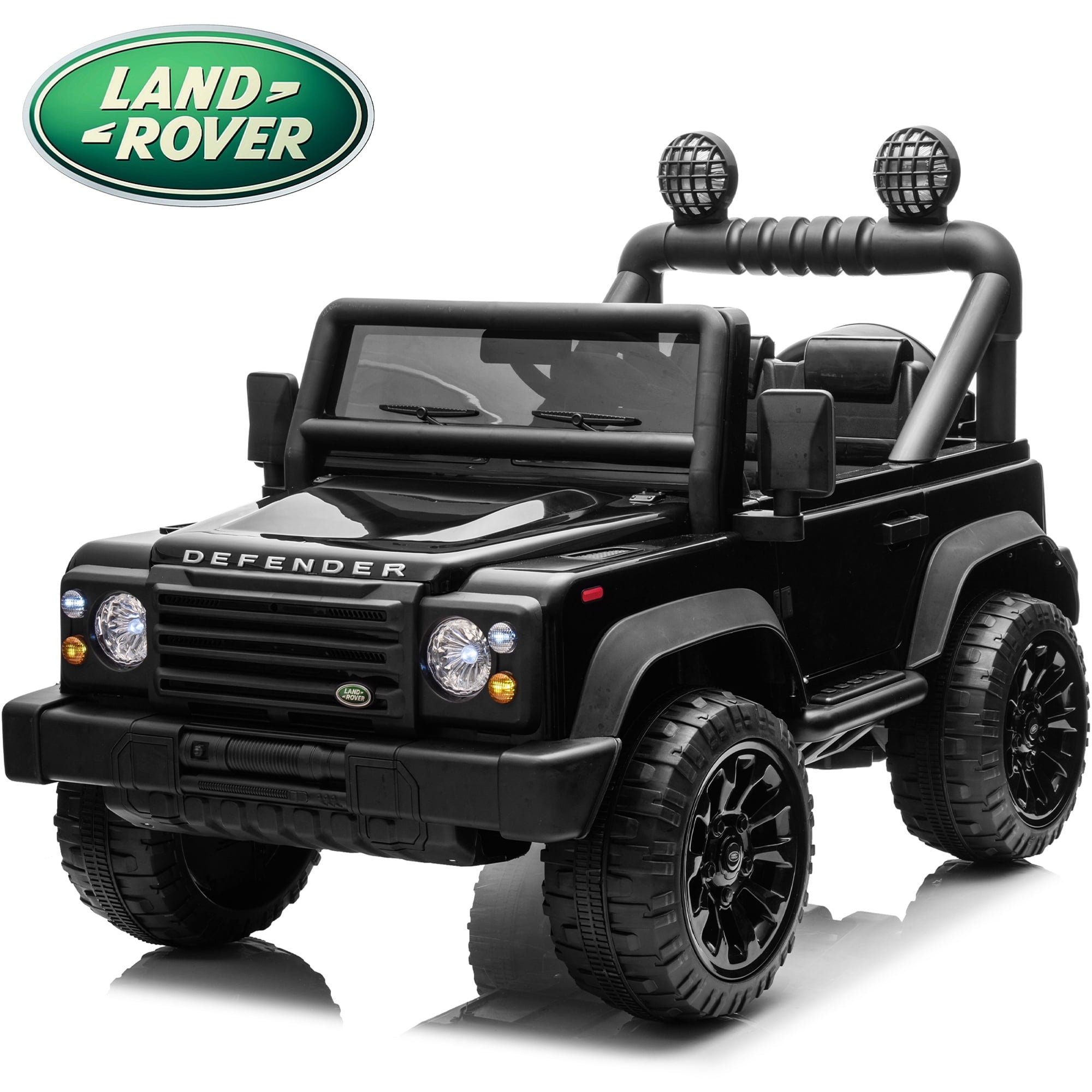 SUSIELADY 24V Kids Ride on Car, Licensed Land Rover Defender Volta 5008, with 17" Width Seat, Remote Control, Bluetooth, MP3, Music, for Kids Aged 3+