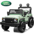 SUSIELADY 24V Kids Ride on Car, Licensed Land Rover Defender Volta 5008, with 17" Width Seat, Remote Control, Bluetooth, MP3, Music, for Kids Aged 3+