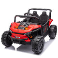 SUSIELADY 24V Kids Ride on Car, Off-Road Electric UTV, 4 Wheel Suspension, with Parental Remote Control, Bluetooth, Rear Storage, for Kids Aged 3+