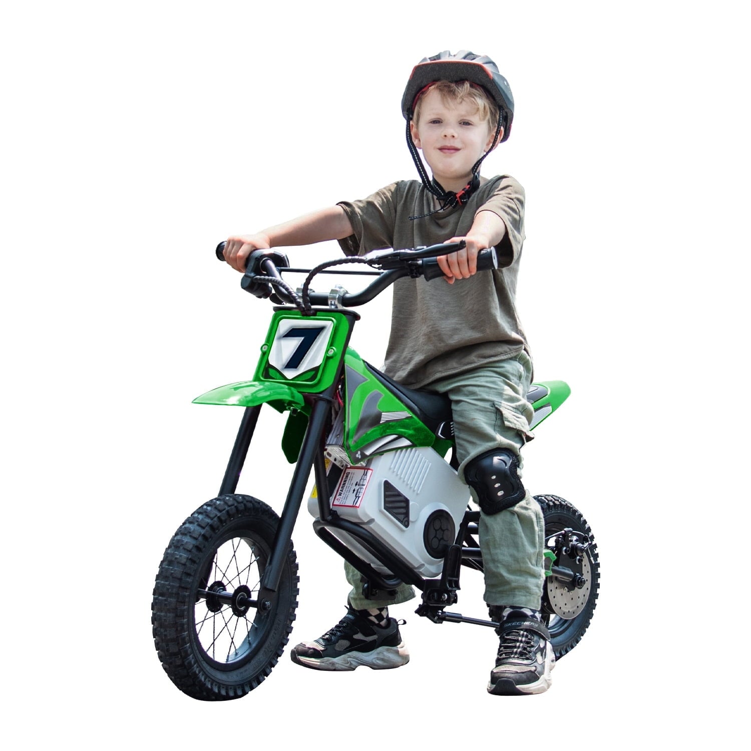 SUSIELADY 36V Electric Dirt Bike, 350 W Kids Powered Motorcycle, with Twist Grip Throttle, Hand-Operated Dual Brakes, Speed Up to 15 MPH, for Kids Aged 8-12