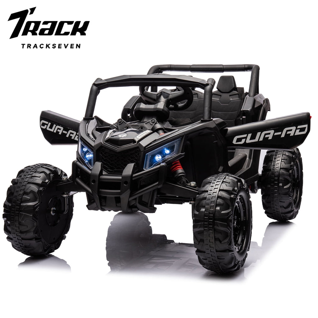 Track 7 12 V Kids Ride on UTV, Off-Road Truck, Electric Car for Boys Girls Age 3+, Kids Ride on Car with Remote Control, Music Player, Lights, Pink