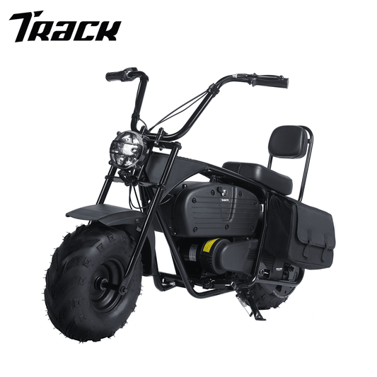 Track Seven  36V Powered Motorcycle for Kids, 1000W Electric Kids Dirt Bike,Max Speed to 22 MPH, Electric Mini Bike with Large Storage, Headlights, Up to 185lbs, Age 8+