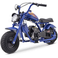 Track Seven 49CC 2-Stroke Kid Dirt Bike, Gas Powered Dirt Bike Off Road Trail Bike, EPA Approved Kids Dirt Bike Motorcycle Up to 20Mph, Rear Disc Brake, Pull Start, Blue