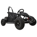 Track 7 79CC Gas Powered Go Kart,4-Stroke Off Road Go Kart,2.5 HP Gas Powered Ride-On Go Cart,Roll Bar,Kill Switch,Hydraulic Rear Disc,13" Knobby Tire,for Kids Age 13+,Black