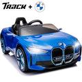 Track 7 Kids Ride on Car, 12V Licensed BMW i4 12V Electric Car with Remote Control, MP3, Age 3+, Red