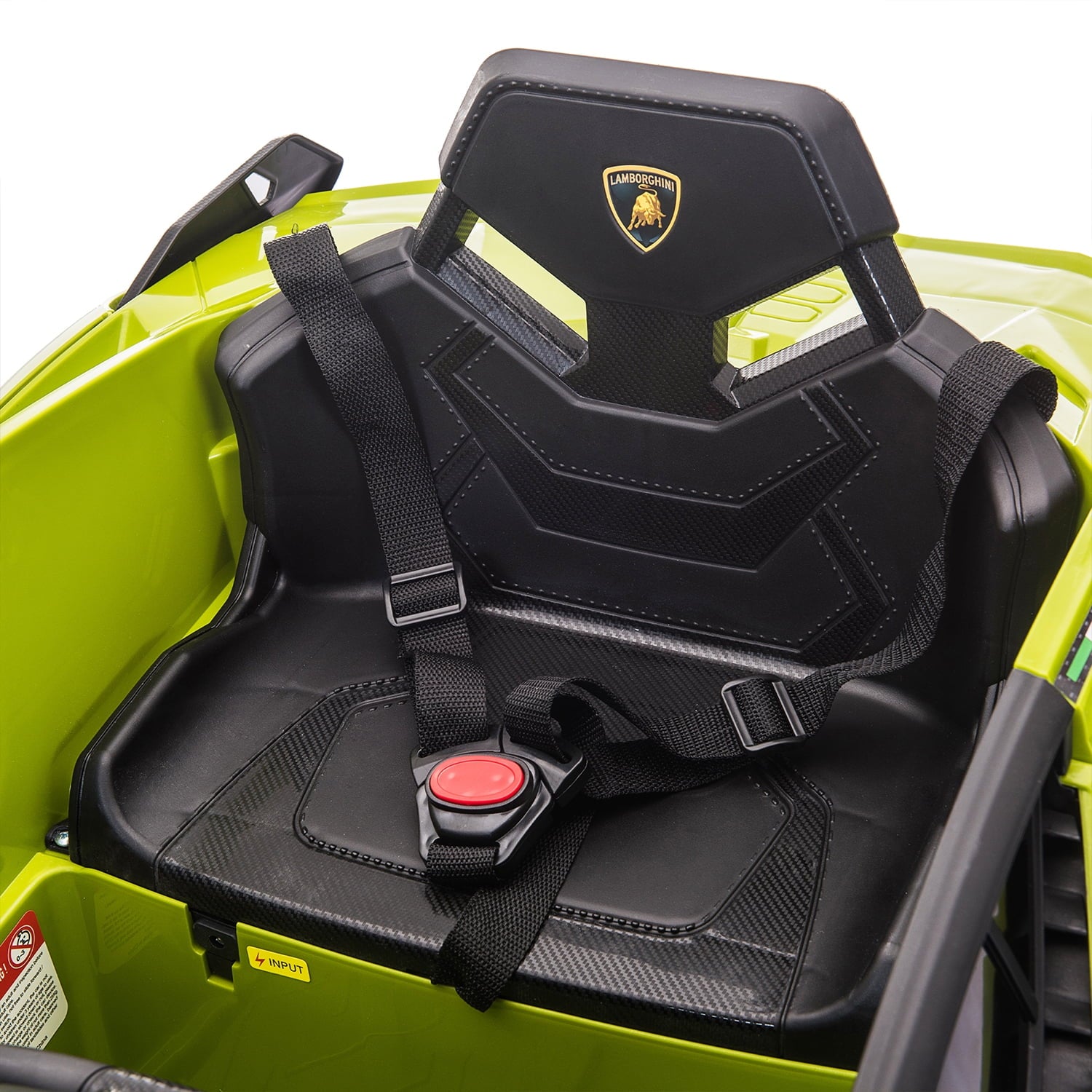 LISUEYNE Kids Ride on Car, 12V Lamborghini Sian Electric Car for Boys Girls, Remote Control, Green
