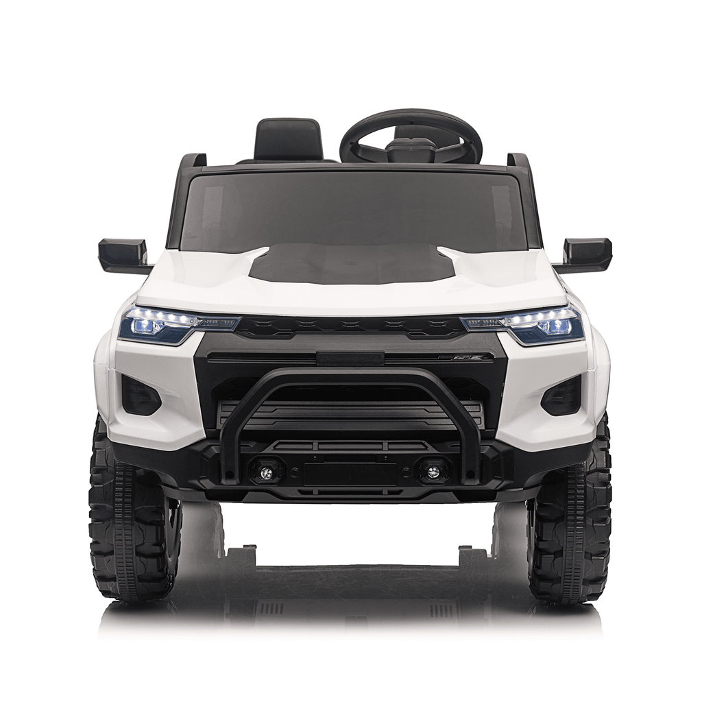 Track 7 24V 2-Seats Electric Pickup car for kid 3+, 2.4G Parents Remote Control, 3 speed adjustable, 2-Point Safety Belt, Pink