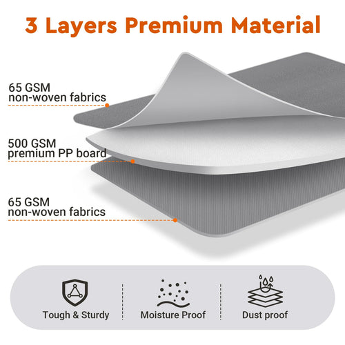 COOKCOK 4 Pack Bed Sheet Closet Organizers and Storage, Sturdy Foldable Storage Containers with Window and Label, Storage and Organization for Bedding Sheets, Duvet Covers, Blankets, Grey