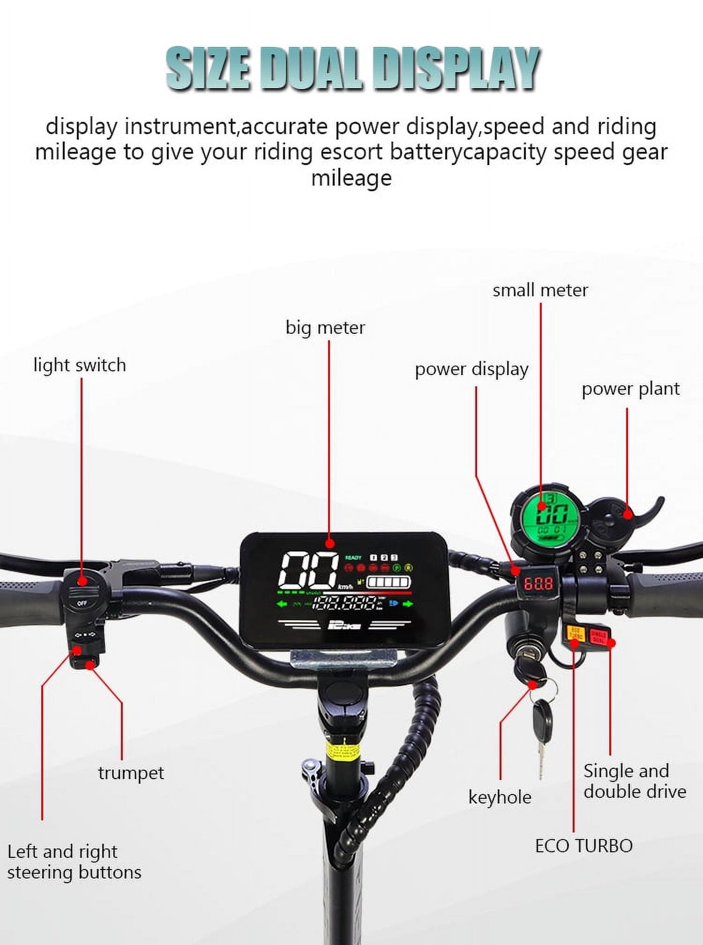 LISUEYNE Electric Scooter for Adults, Dual Drive 5600W Motors, Up to 40 MPH & 40 Miles, 60V/27AH Battery, 11" Off-Road Vacuum Tire, Dual Braking System & Dual Chargers, Q06Pro Electric Scooter